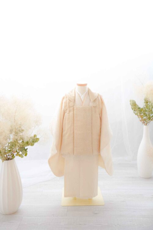 フォトスタジオ家族日和名古屋店の753男の子、3歳着物衣装