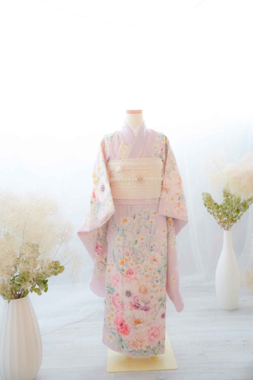 フォトスタジオ家族日和名古屋店の753女の子、7歳着物衣装