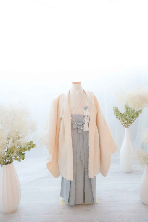 フォトスタジオ家族日和名古屋店の753男の子、5歳着物衣装