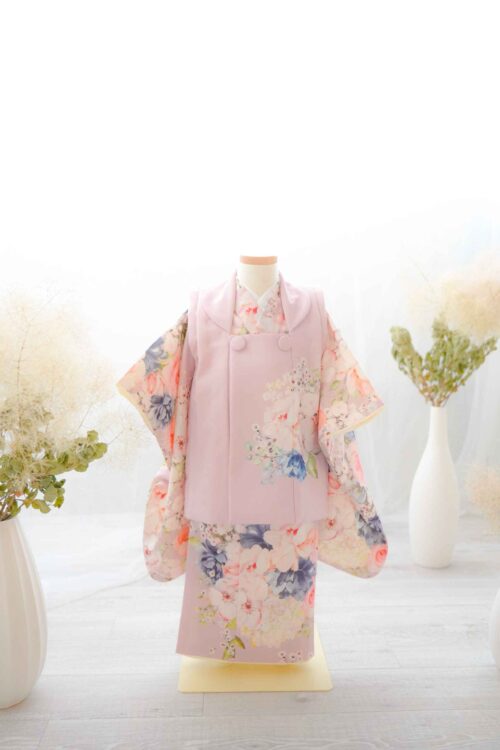 フォトスタジオ家族日和名古屋店の753着物衣装