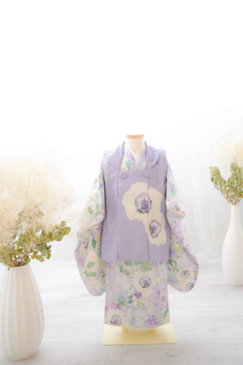 フォトスタジオ家族日和名古屋店の753着物衣装