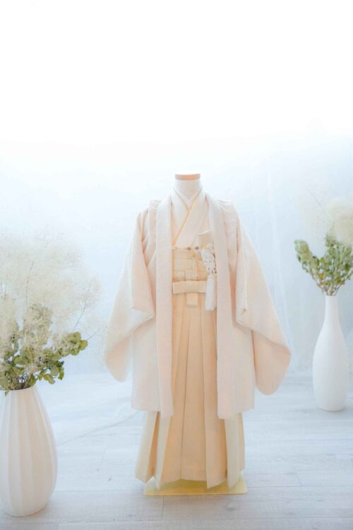 フォトスタジオ家族日和名古屋店の753男の子、5歳着物衣装